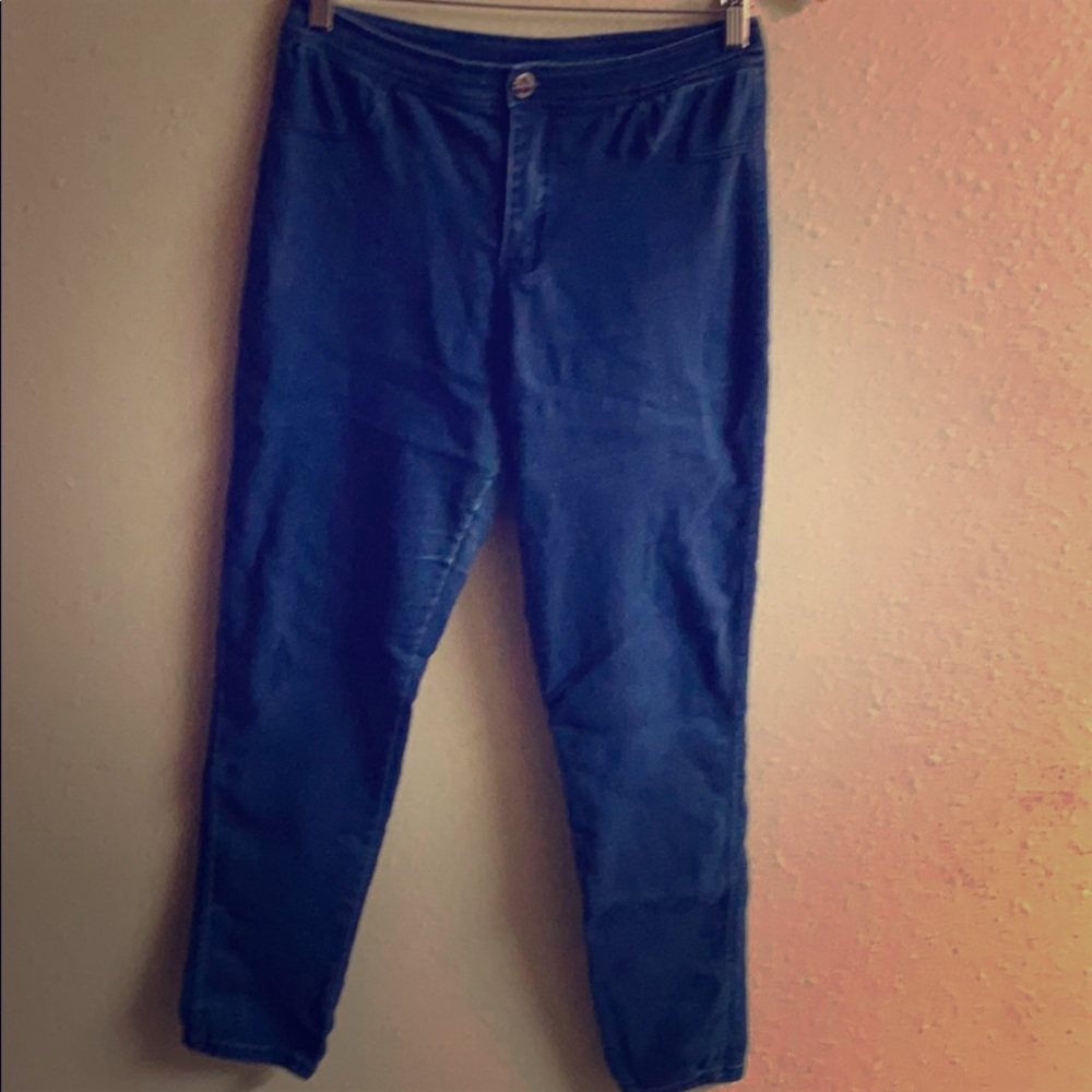✅ VINTAGE Super Stretch 👖 High Rise Blue Jeans Rayon Spandex Blend Women’s Jean
